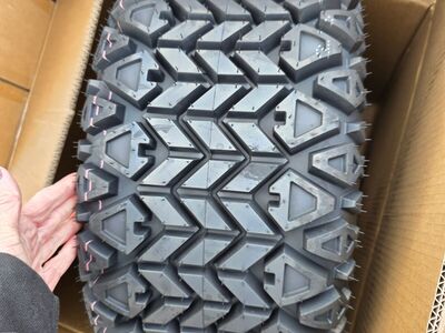 Set of 2 - 25x10.00-12 6 Ply Tires