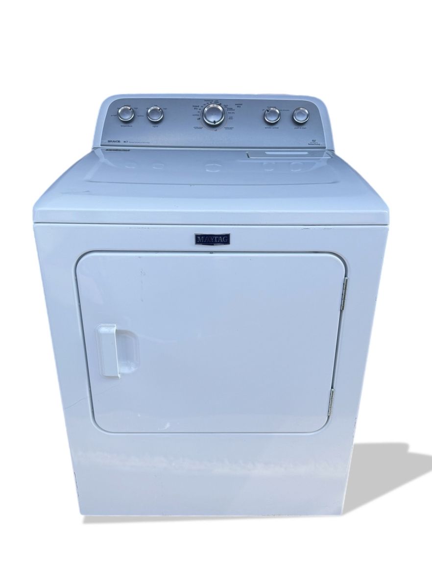 Maytag MEDB855DW 7.0 cu. ft. White Electric Dryer with Wrinkle Prevent