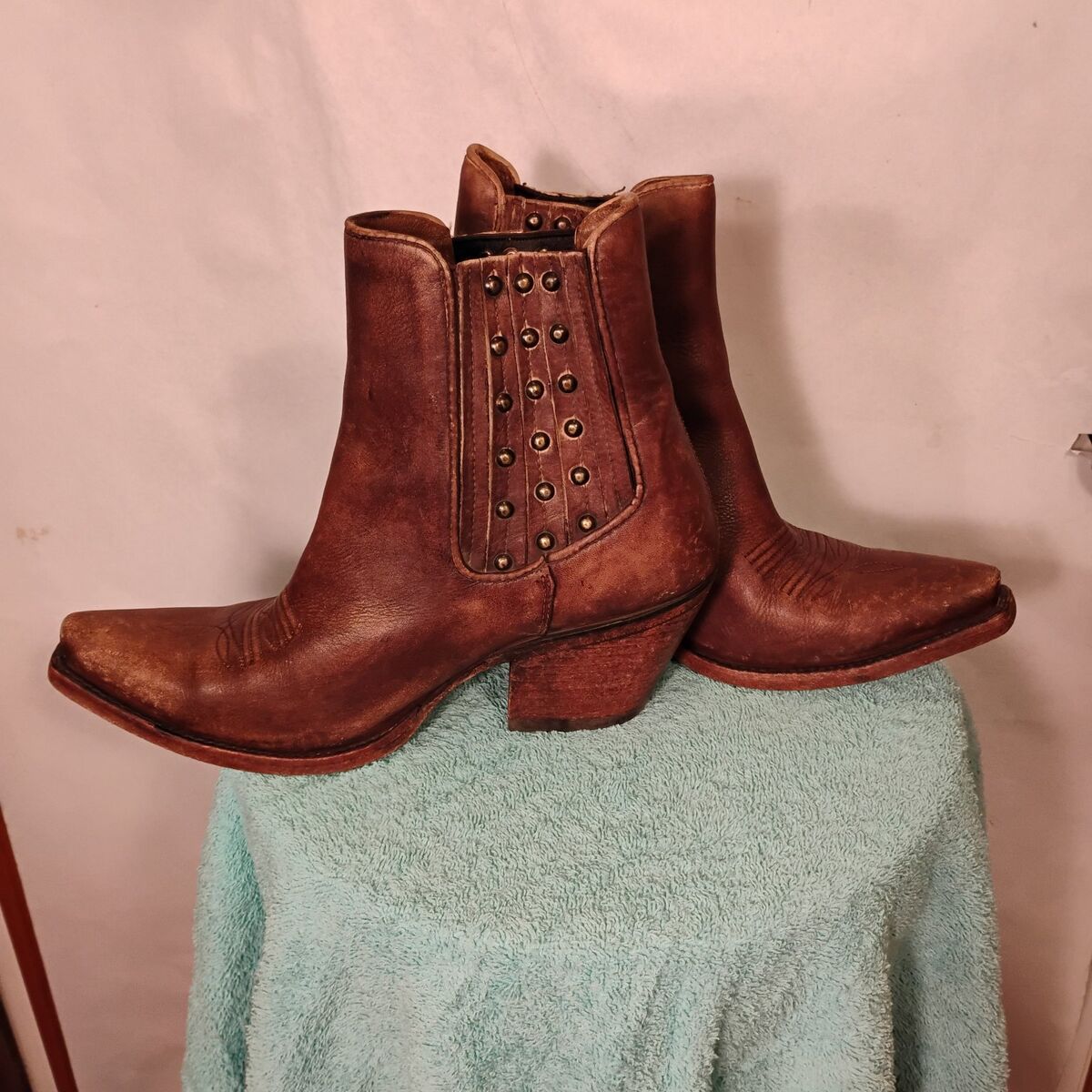 Ariat Distressed Brown Ladies Western Boots