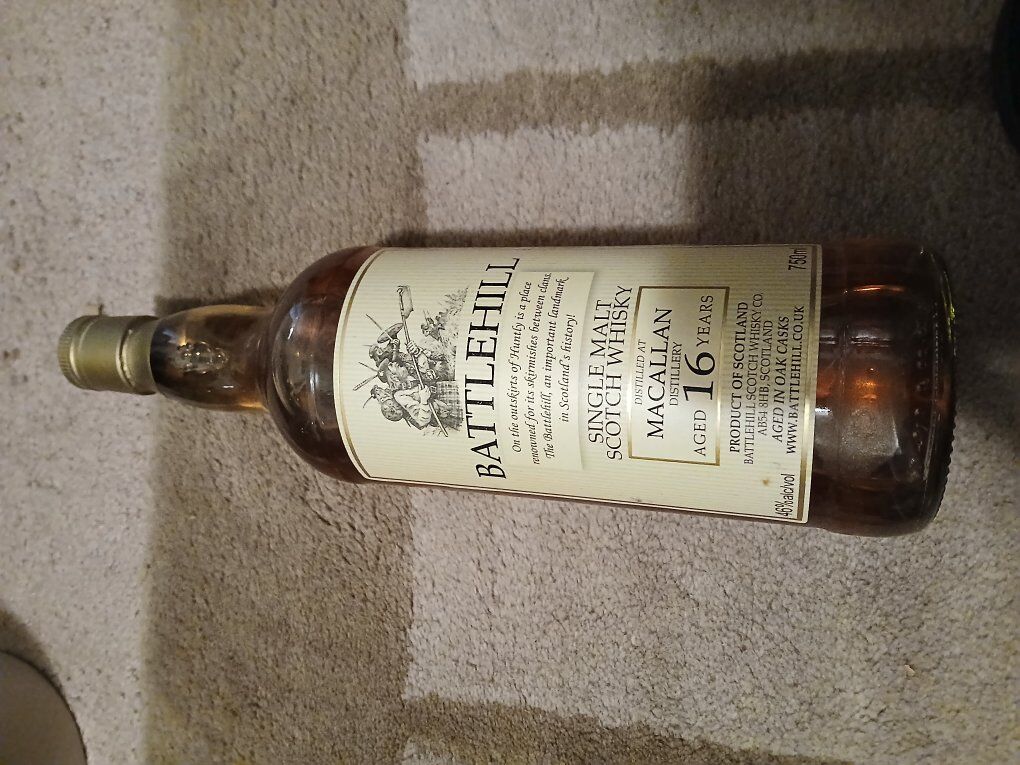 Battlehill/ 16 year Macallan off year really rare