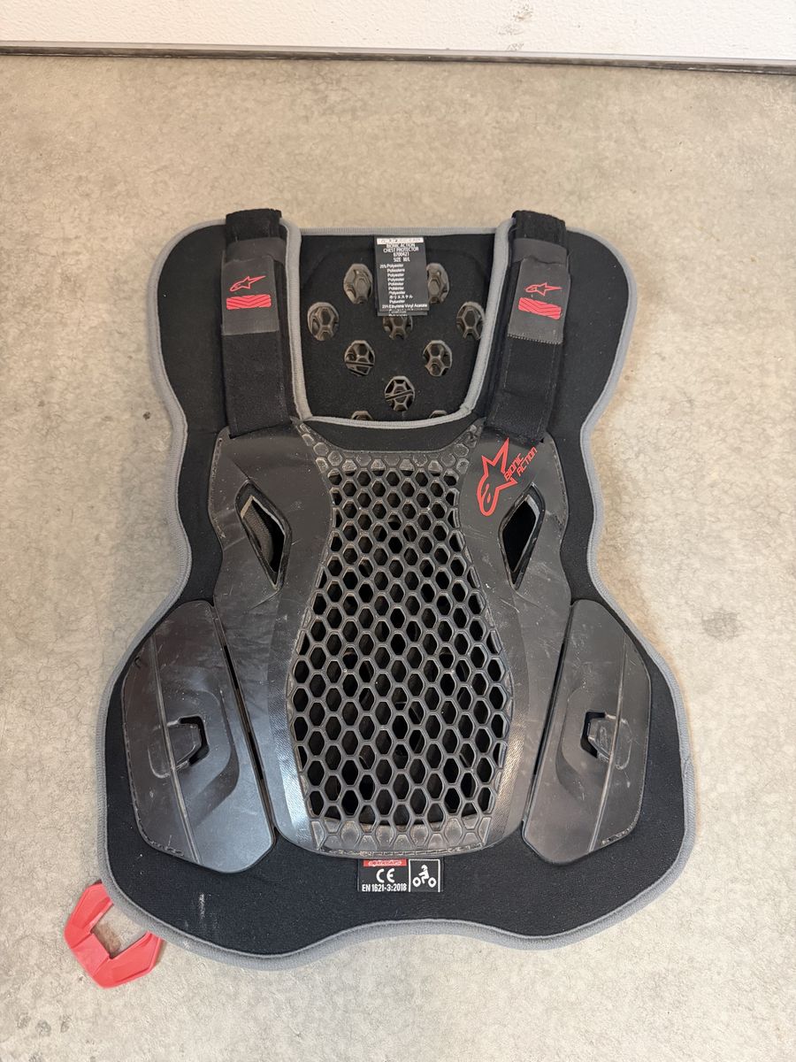 Alpinestars Bionic Action Chest Protector Body Armor Size M/L Motocross MTB CE EN 1621-3:2018