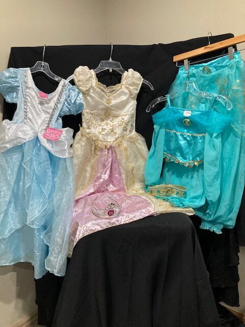 CHILD Size 7/8 Disney PRINCESS Set... CINDERELLA ,Wedding RAPUNZEL, JASMINE    Starting at $20