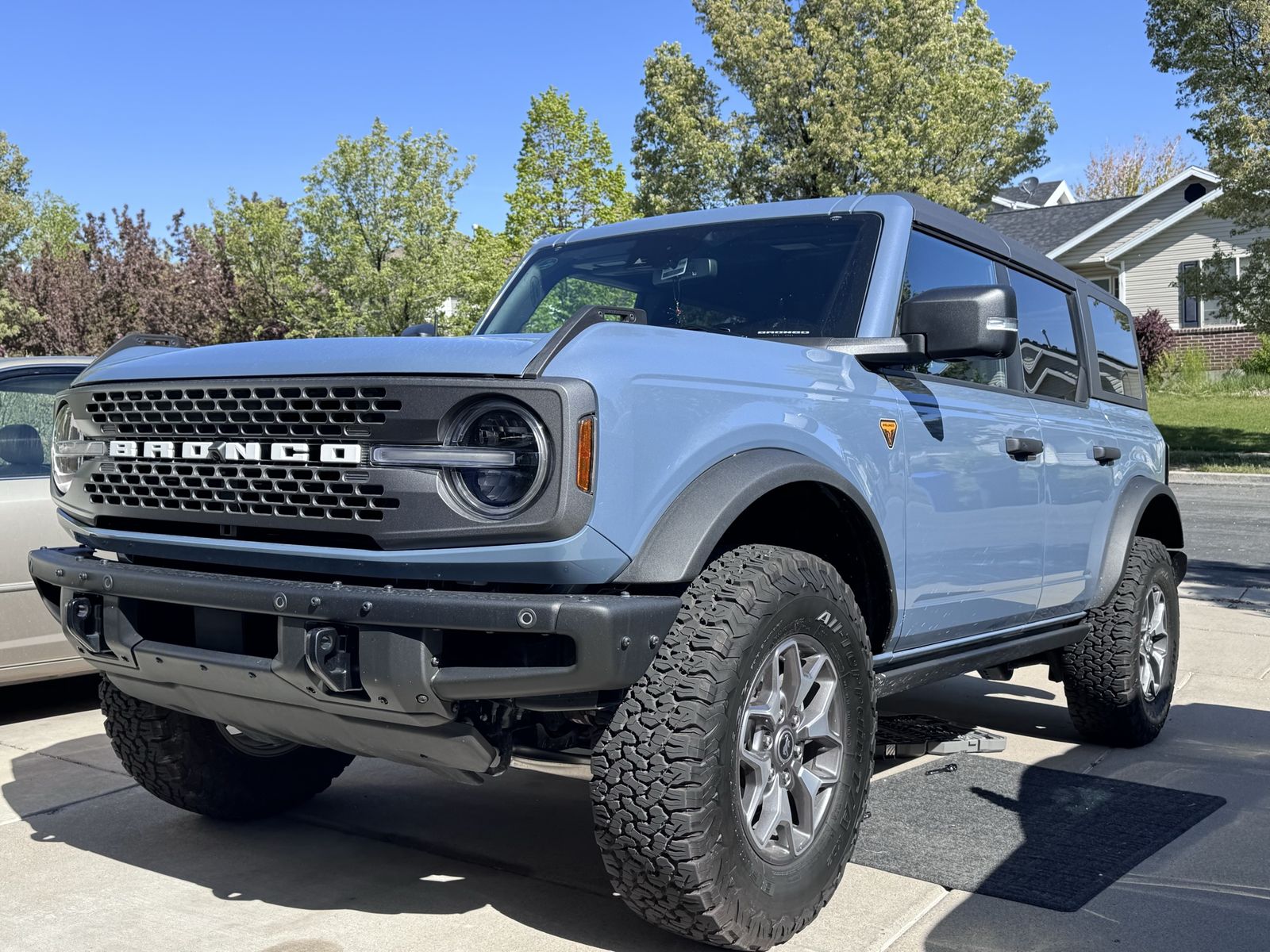 Bronco rock rails