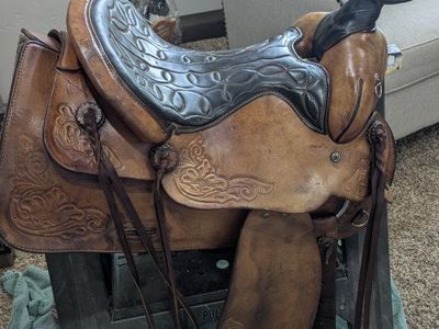 Buford saddle C.W. Cross bros
