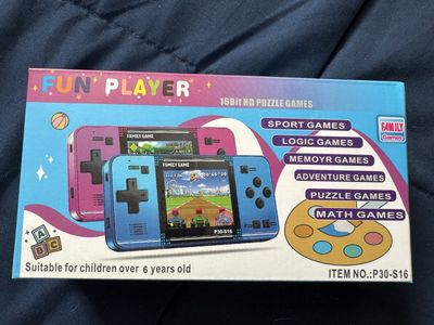 Fun Player P30-S16 16Bit HD Handheld Video Game Console