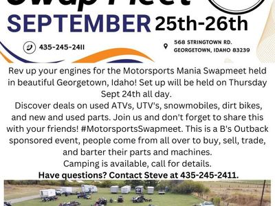 2026 Motorsports Mania Swapmeet
