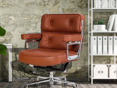 NEW Mid-Back Leather Executive Office Chairs