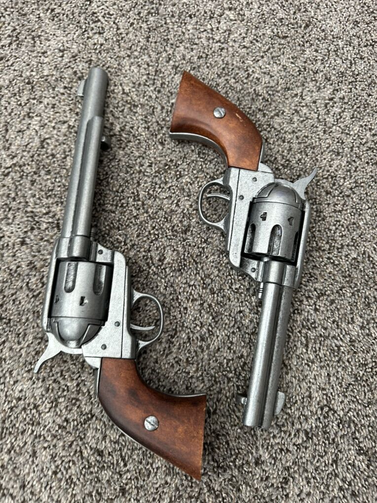 Colt .45 Peacemakers Non-Firing Replica. Prop gun