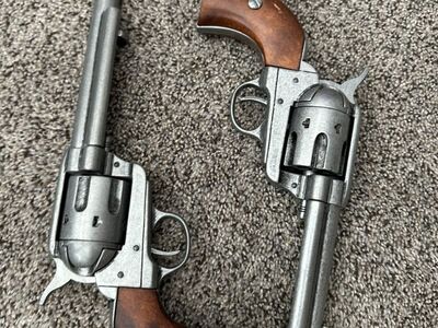 Colt .45 Peacemakers Non-Firing Replica. Prop gun