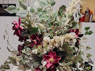 Beautiful Silk Flower Arrangement