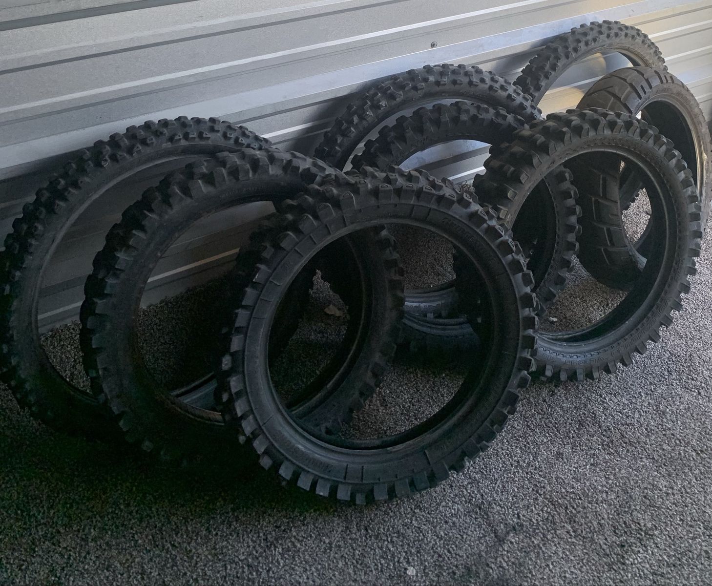 Used Dirt Bike Tires - Various Sizes & Brands