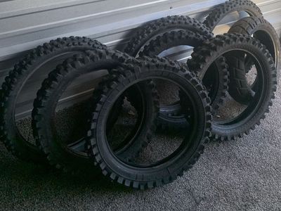 Used Dirt Bike Tires - Various Sizes & Brands