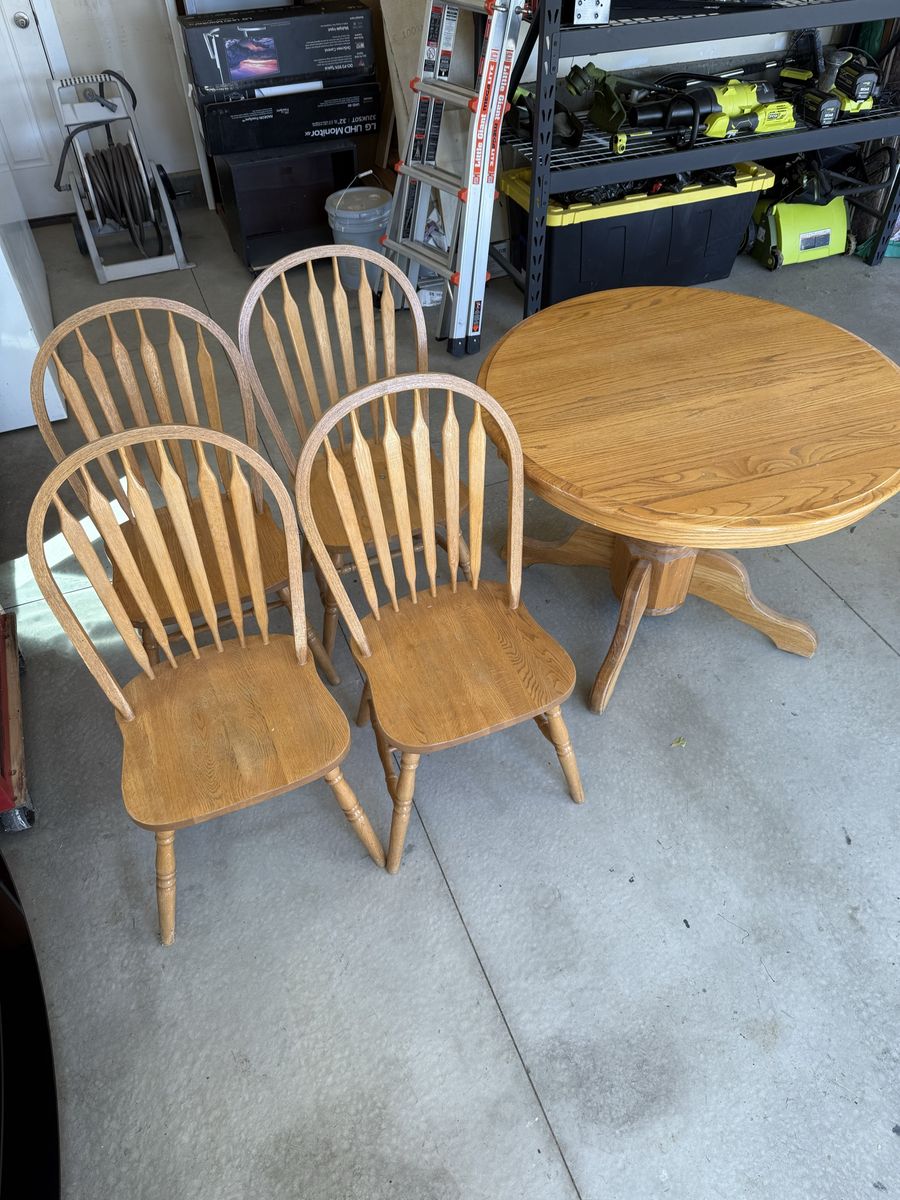 Table and Chairs