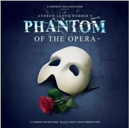 2X Phantom of the Opera Tickets 4/19/2026 1:00 PM