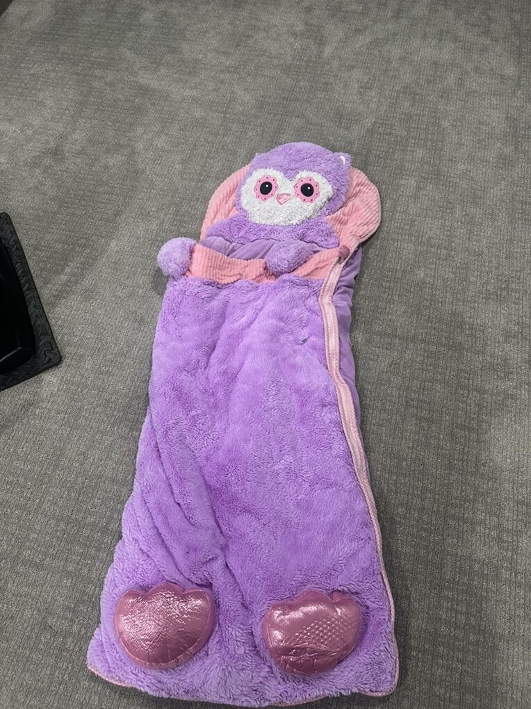 Owl Kids Sleeping Bag