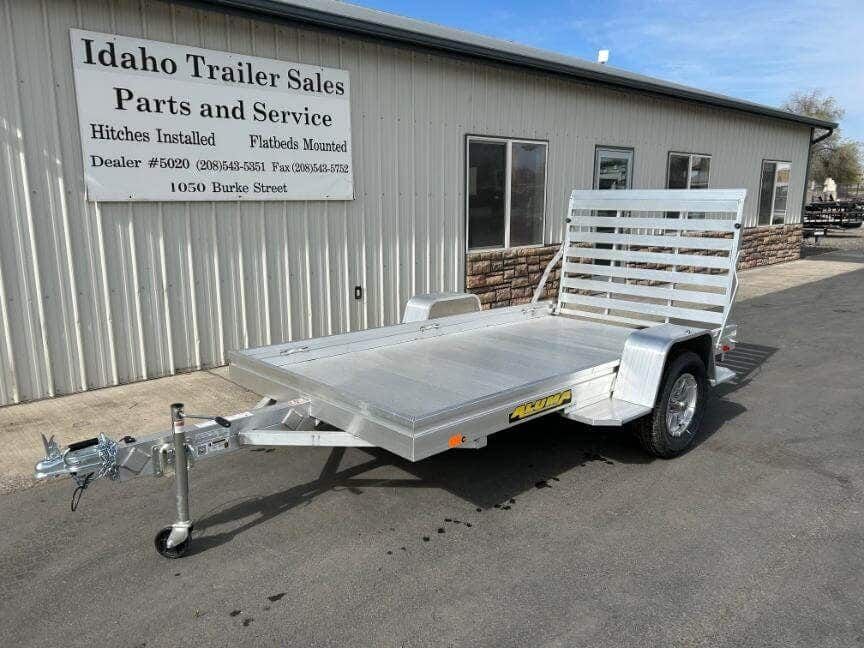 2027 Aluma 6310H 63'x10' Aluminum Utility Trailer