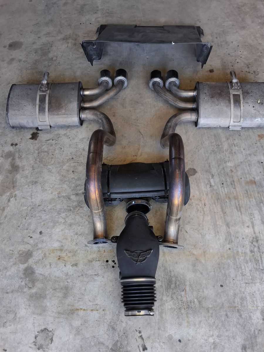 C5 Corvette exhaust and inlet filter 