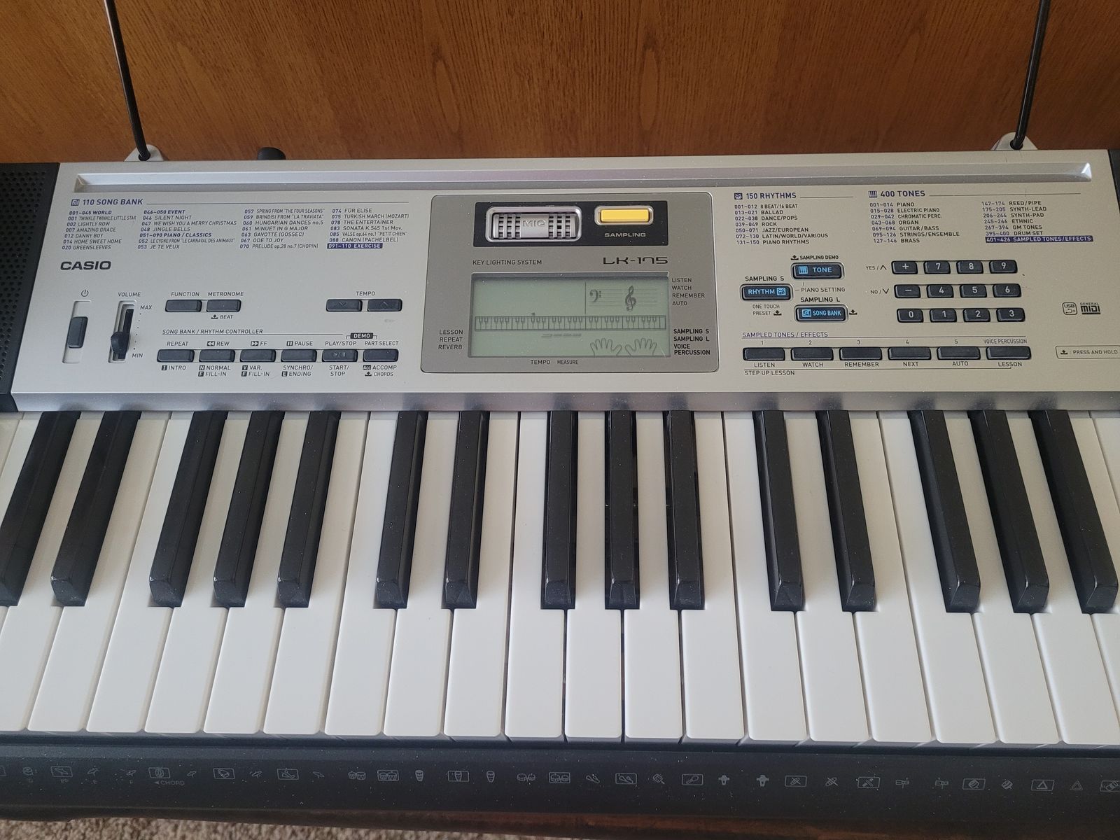 Casio electronic keyboard