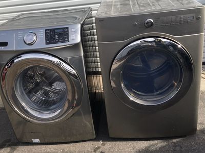 Washer & Electric Dryer Set, Free Delivery.