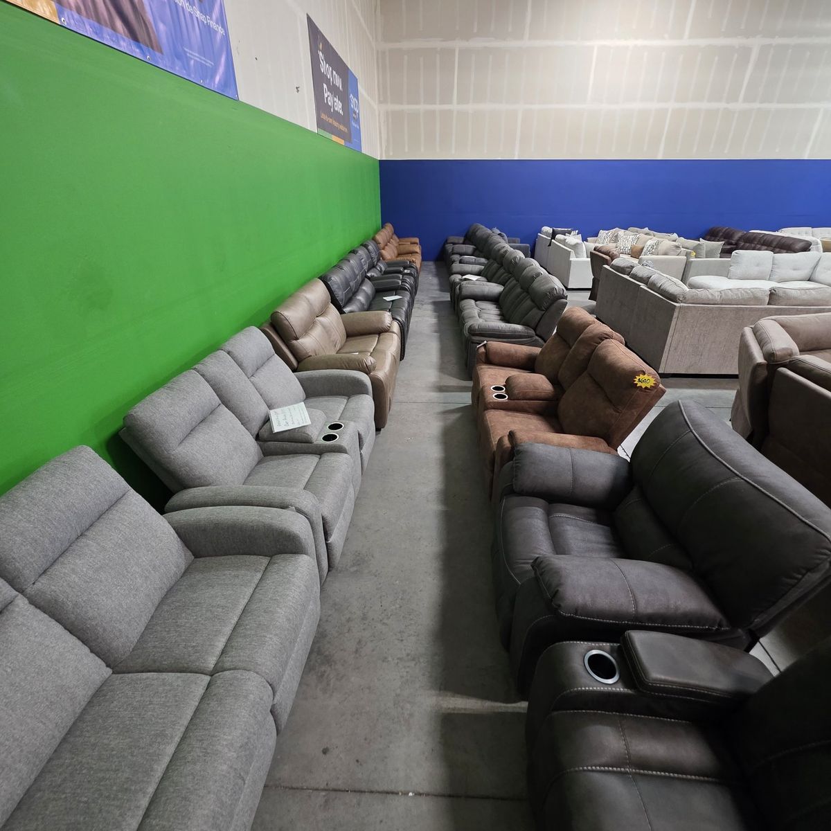 Manual Reclining Sofas Starting at $690