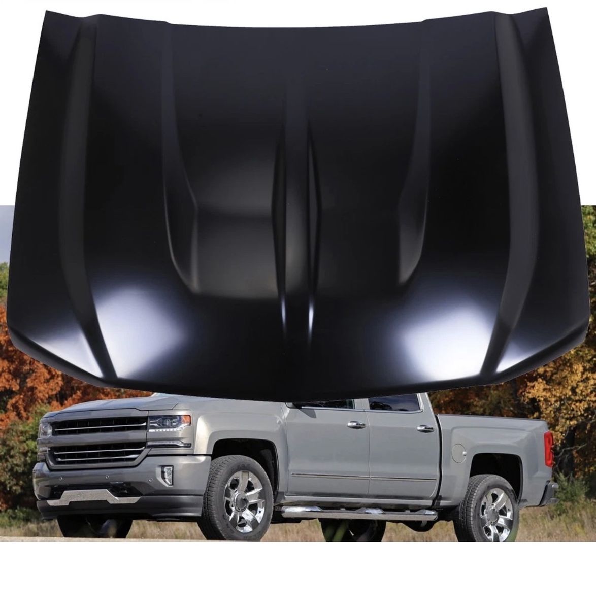 Chevrolet Silverado 1500 hood