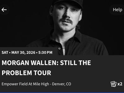 Morgan wallen Colorado concert tickets
