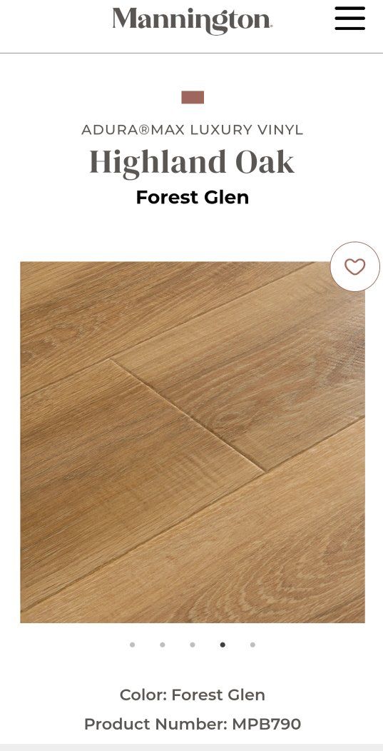 Mannington AduraMax vinyl flooring