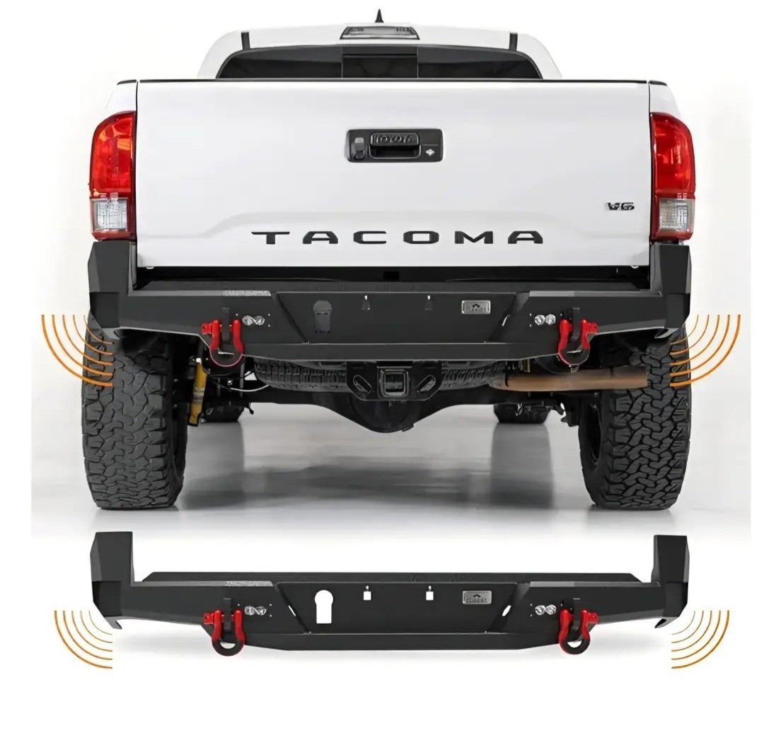 Rear Bumper for Toyota Tacoma 3rd 2016-2023 Textur