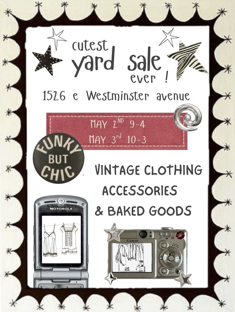 SUGAR HOUSE YARD SALE