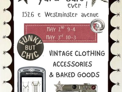 SUGAR HOUSE YARD SALE
