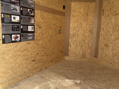 5x8 Wells Cargo FastTrac Enclosed Cargo Trailer - 5'6" Interior - 3.5K GVWR - Ramp Door