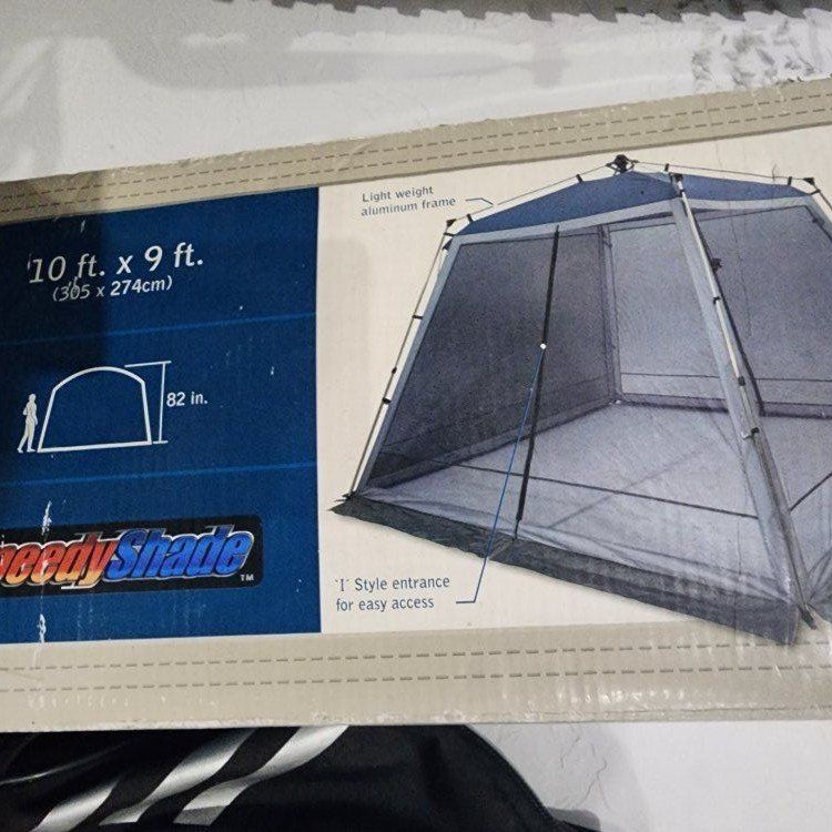 Northwest Territory Speedy Shade 10ft x 9ft Aluminum Screen House Shelter