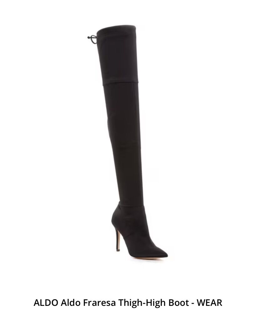 ALDO FRARESA-94 THIGH HIGH WOMENS US SIZE 6  BOOTS