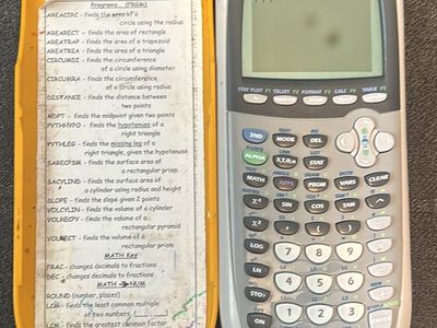 Texas Instruments TI-84 Plus Silver Edition Graphing Calculator with Cover, School Property