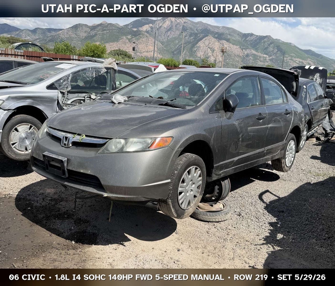 2006 Honda Civic FA Parts - UTPAP Ogden
