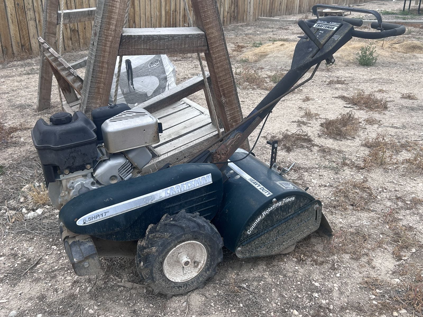 Garden Tiller / Rototiller – Needs Repair – $30