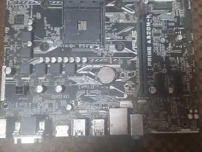 ASUS Prime A320M-K Motherboard Micro-ATX AM4 Socket Used