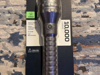 NEBO DAVINCI Rechargeable Flashlight & Portable Charger 10,000 lumens