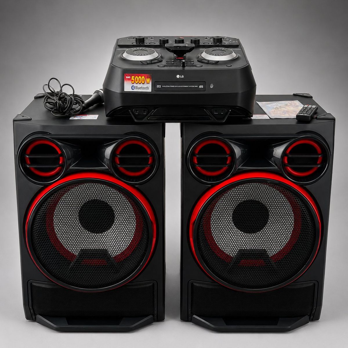LG CK99 XBOOM Entertainment System Mini Hi-Fi Stereo Bluetooth 5000W Speakers