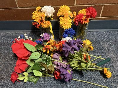 Assorted Artificial Flowers for Decor Crafts Events