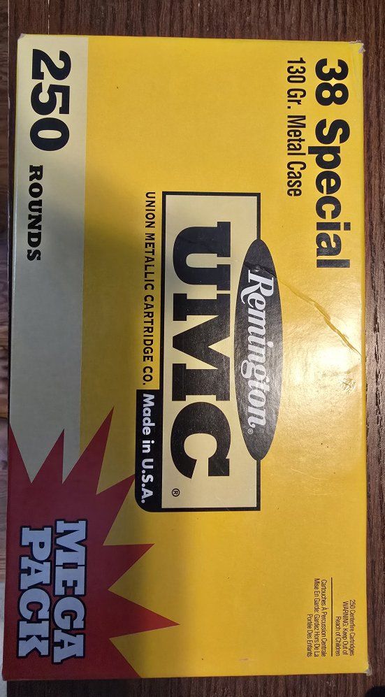 Remington UMC 38 Special 130gr MC Handgun Ammo - 250 Rounds