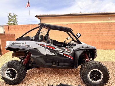 2020 Kawasaki Teryx KRX 1000 & 14’ utility trailer
