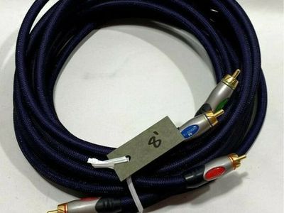 8FT MONSTER Lucasfilm THX COMPONENT RCA VIDEO CABLE Red/Green/Blue