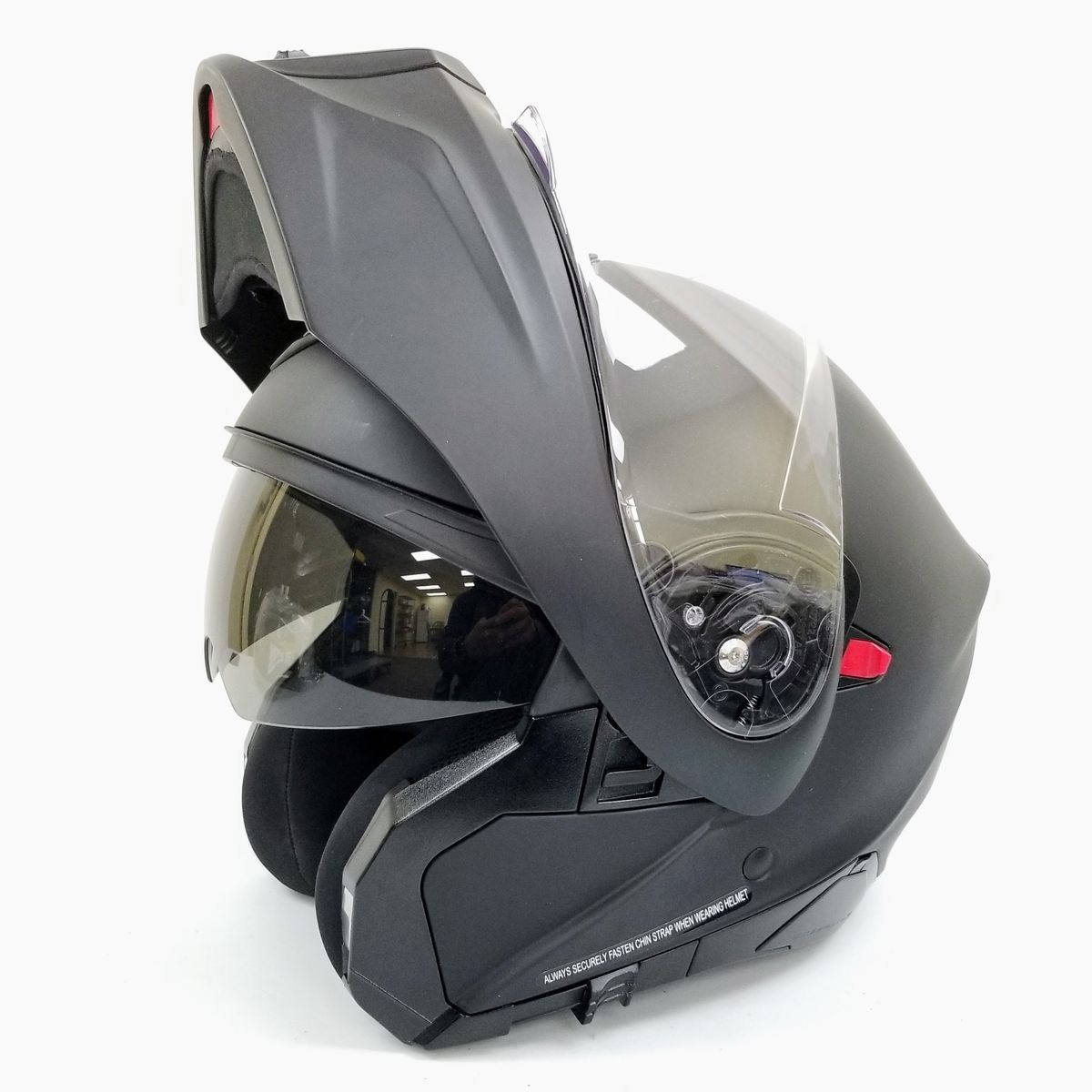 Scorpion Exo-Gt930 Transformer Helmet (Matte Black, Small) (75-2027S-L-R1-S3)