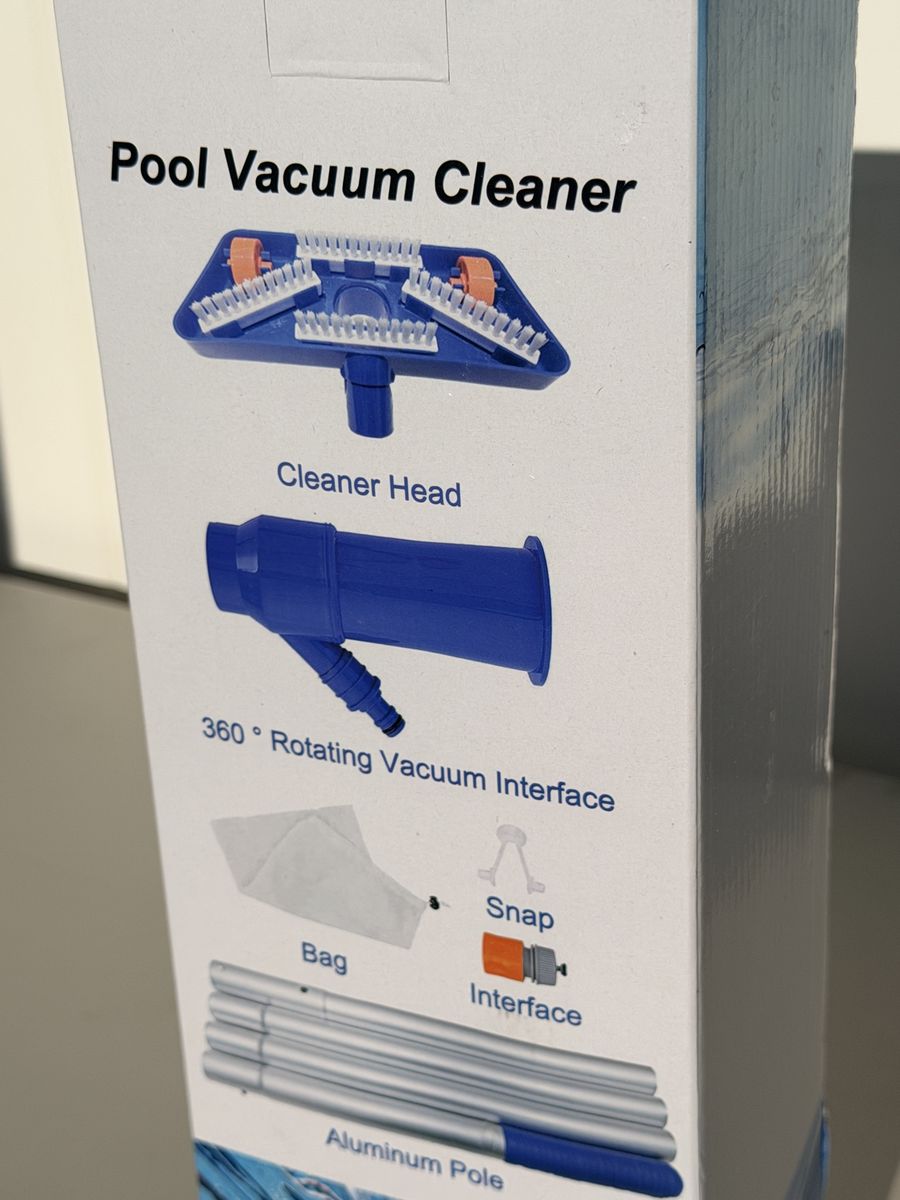 Basic Pool Vacuum Cleaner Kit with Aluminum Pole