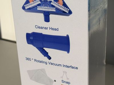 Basic Pool Vacuum Cleaner Kit with Aluminum Pole