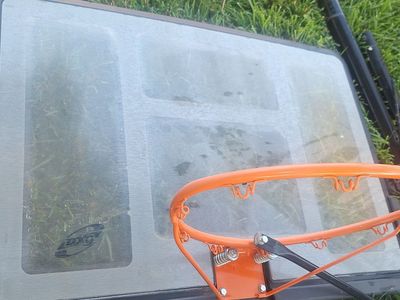 GX9 adjustable stand basketball hoop and basketball backboard