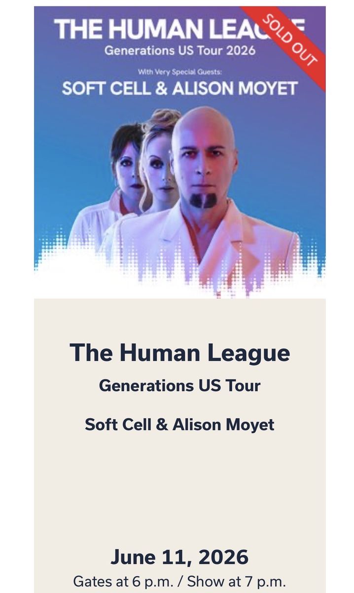 Red Butte Concert - The Human League