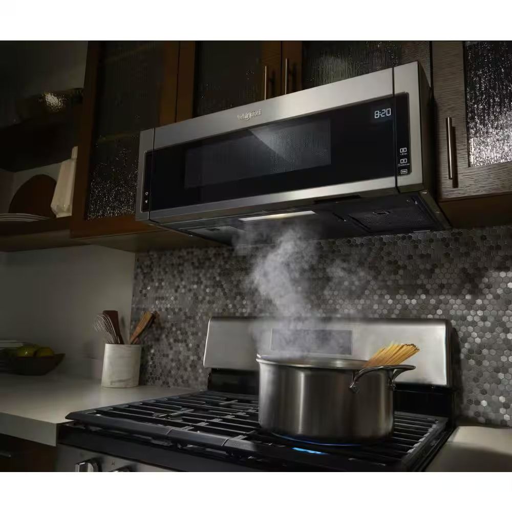 Whirlpool WML55011HS 1.1 Cu. Ft. Stainless Over-the-Range Microwave Oven