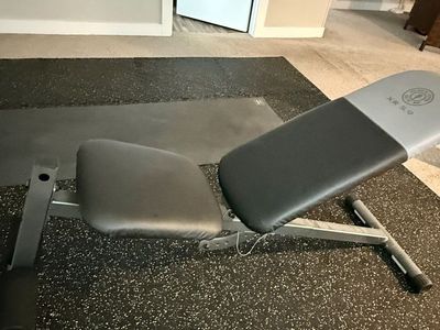 Adjustable workout bench - great condition